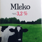 Mleko - Mjölk 1lit x12