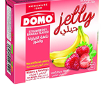 Domo - Jelly Bananjordgubb 85gr x 72