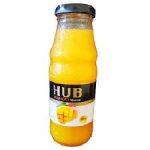 Hub - Mango Juice Glas 1l x 6