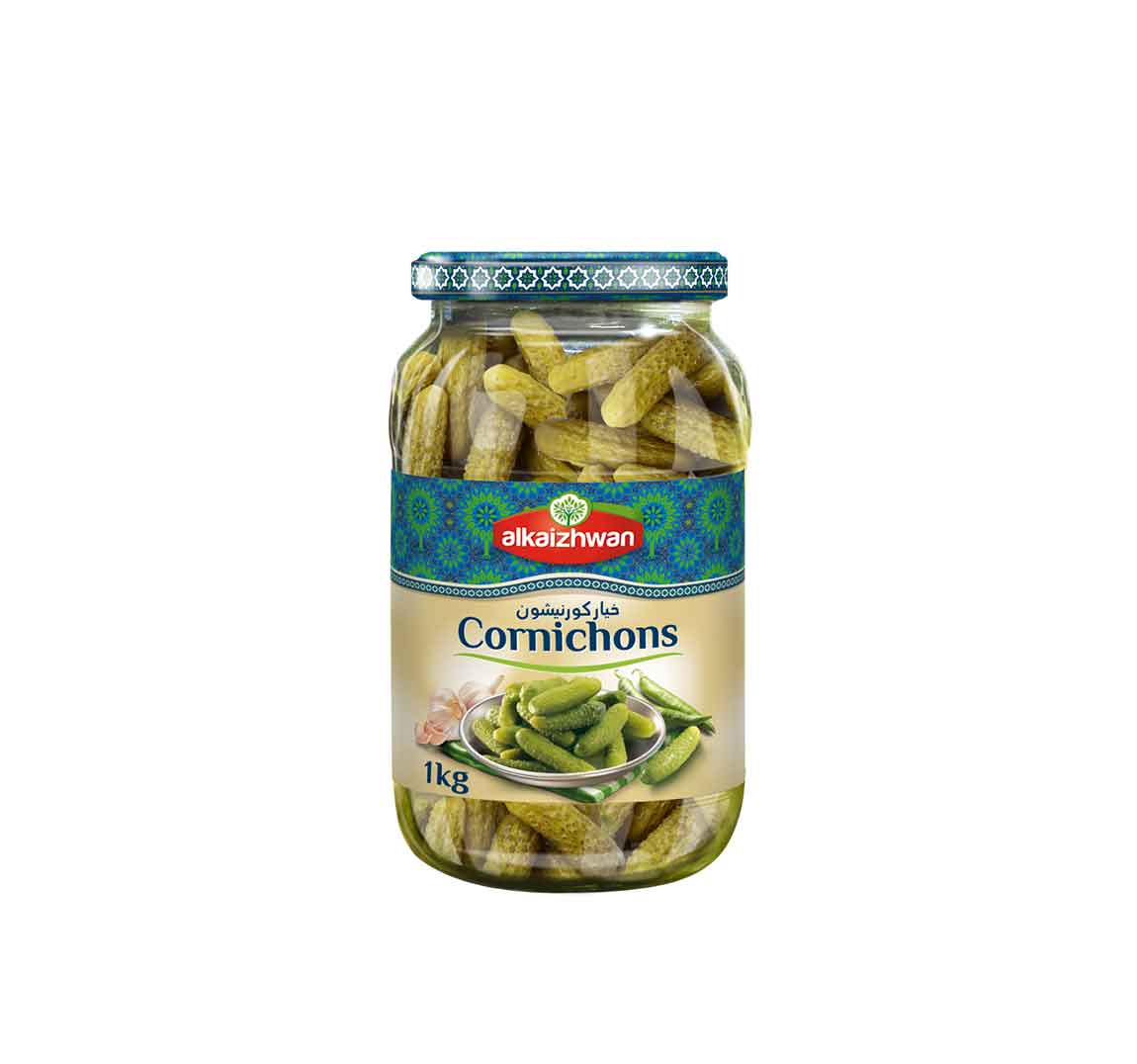Al Kaizhwan Cornichon Gurka 1kg x 6 Ethnic Foods AB